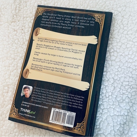 The Unofficial Harry Potter Spell Book - 2nd Edition -  Hardcover - Picture 10 of 10